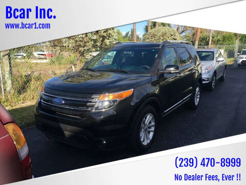 2015 Ford Explorer for sale at Bcar Inc. in Fort Myers FL