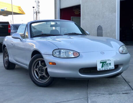 1999 Mazda MX-5 Miata for sale at Teo's Auto Sales in Turlock CA