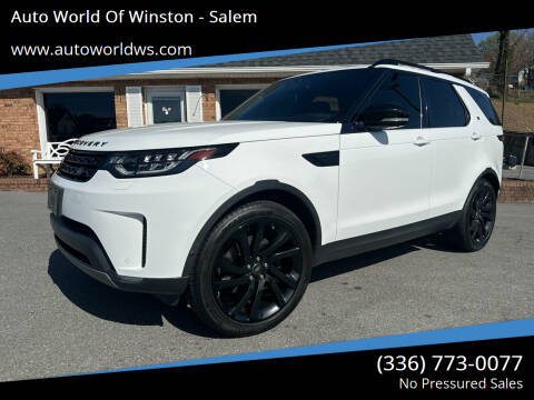 2017 Land Rover Discovery for sale at Auto World Of Winston - Salem in Winston Salem NC