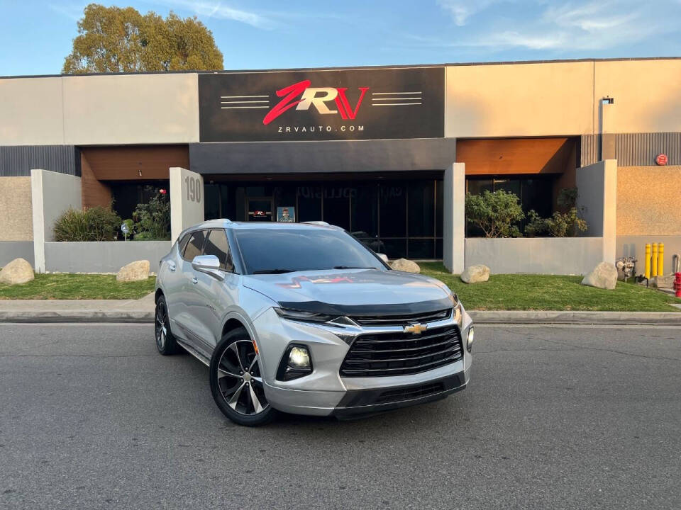 2019 Chevrolet Blazer for sale at ZRV AUTO INC in Brea, CA