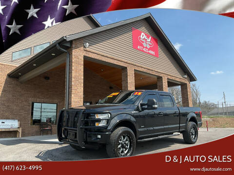 2015 Ford F-150 for sale at D & J AUTO SALES in Joplin MO