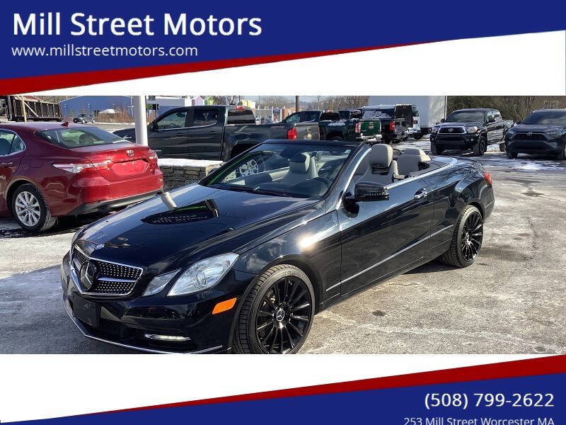 2013 Mercedes-Benz E-Class for sale at Mill Street Motors in Worcester MA
