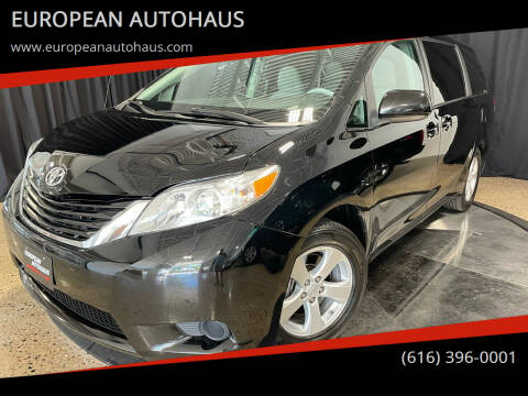 2012 Toyota Sienna for sale at EUROPEAN AUTOHAUS in Holland MI