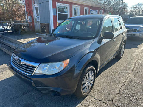 2009 Subaru Forester for sale at M & J Auto Sales in Attleboro MA