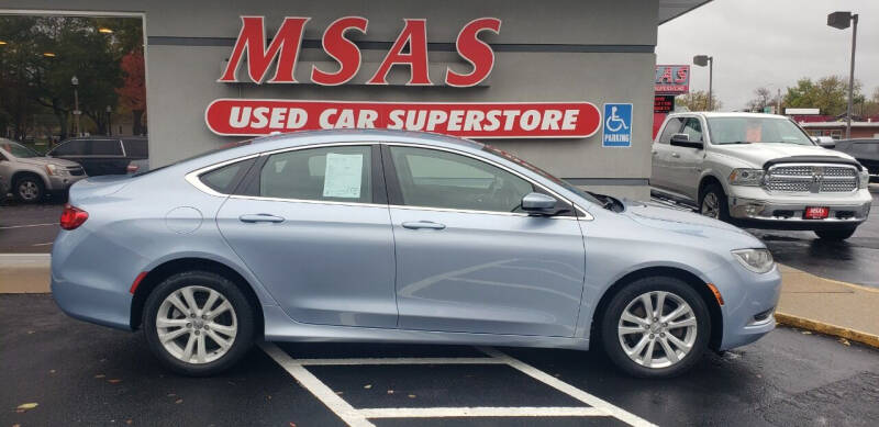 2015 Chrysler 200 for sale at MSAS AUTO SALES in Grand Island NE