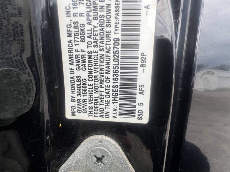 2005 Honda Civic Value Package