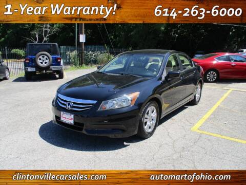 2011 Honda Accord for sale at Clintonville Car Sales - AutoMart of Ohio in Columbus OH