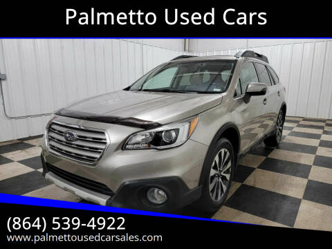 2016 Subaru Outback for sale at Palmetto Used Cars in Piedmont SC
