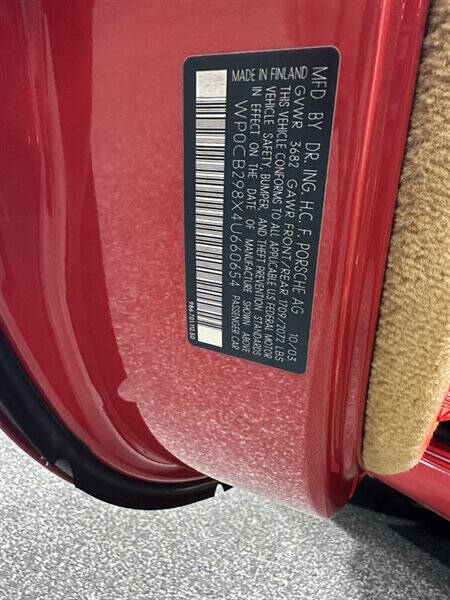 2004 Porsche Boxster S