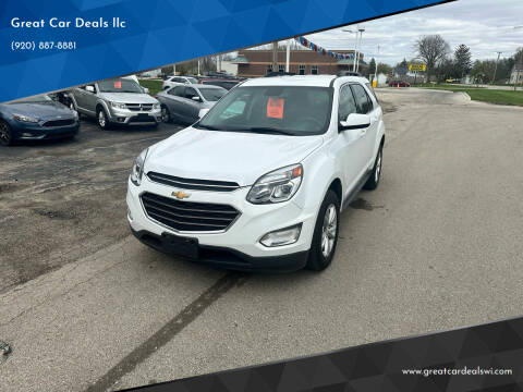 2016 Chevrolet Equinox for sale at Great Car Deals llc in Beaver Dam WI