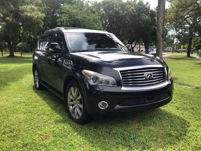 2011 Infiniti QX56 for sale at ELITE AUTO WORLD in Fort Lauderdale FL