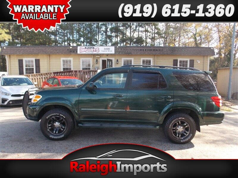 2003 Toyota Sequoia for sale at Raleigh Imports in Raleigh NC