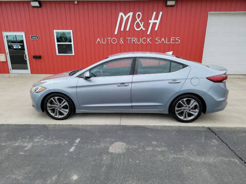 2017 Hyundai Elantra for sale at M & H Auto & Truck Sales Inc. in Marion IN