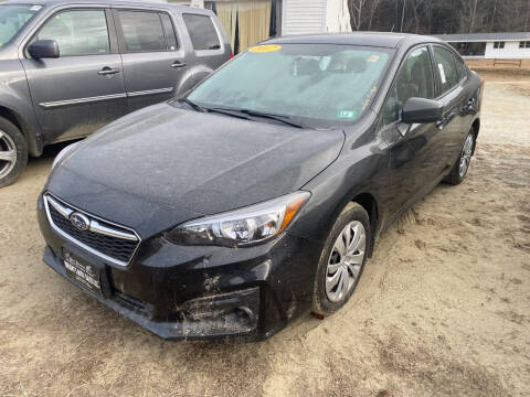 2017 Subaru Impreza for sale at Wright's Auto Sales in Townshend VT