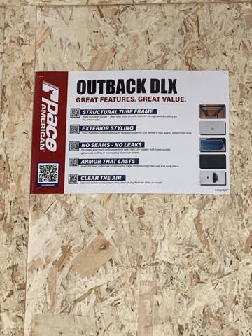 2026 Pace American 7x16 Outback