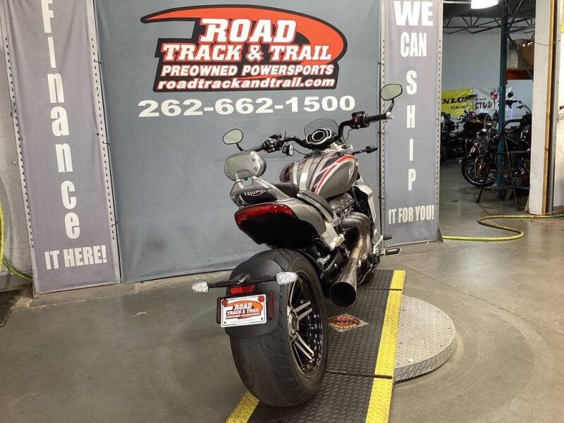 2022 Triumph Rocket 3 GT Silver Ice &amp; S