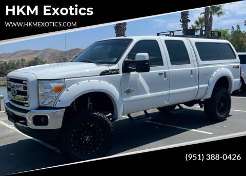 2012 Ford F-250 Super Duty for sale at HKM Exotics in Corona CA