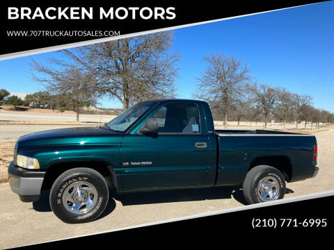 1998 Dodge Ram 1500 for sale at BRACKEN MOTORS in San Antonio TX