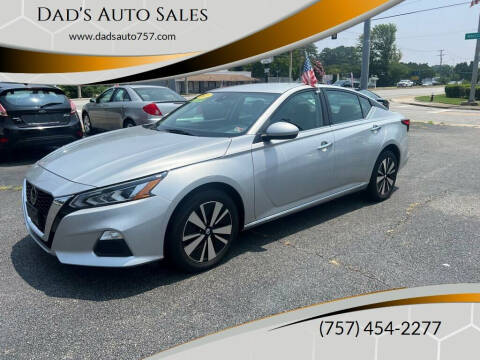 2021 Nissan Altima for sale at Dad's Auto Sales in Newport News VA