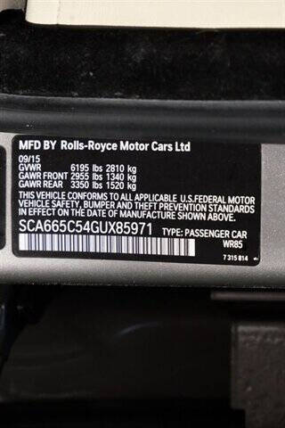 2016 Rolls-Royce Wraith