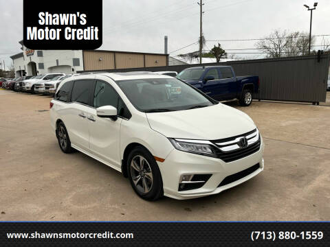 2018 Honda Odyssey for sale at Shawn's Motor Credit in Houston TX