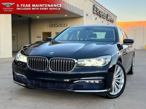 2016 BMW 7 Series for sale at European Motors Inc in Plano TX