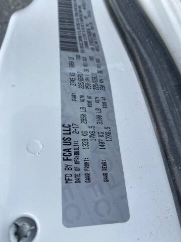 2017 Dodge Grand Caravan SXT