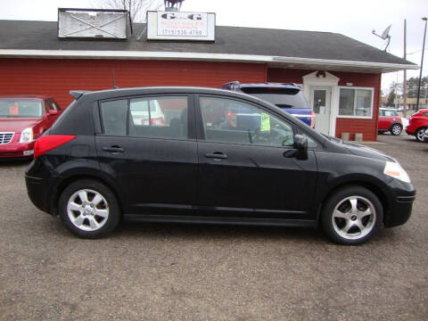2009 Nissan Versa for sale at G and G AUTO SALES in Merrill WI