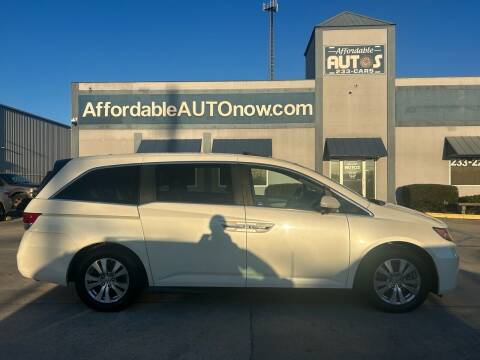 2016 Honda Odyssey for sale at Affordable Autos in Houma LA