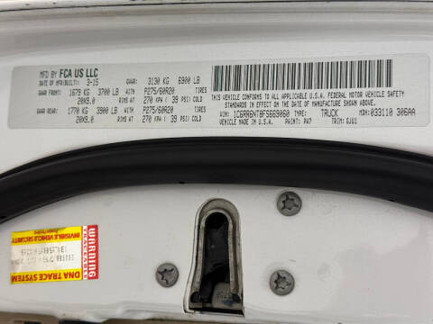 2015 RAM 1500 Laramie