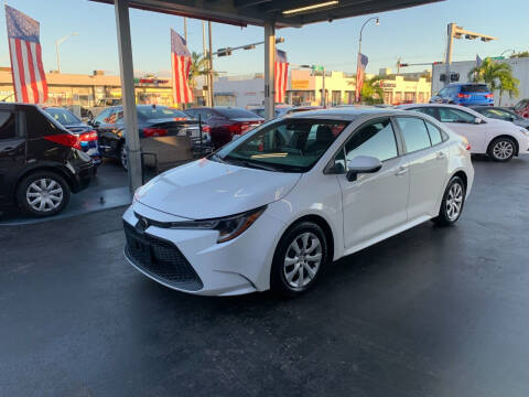 2020 Toyota Corolla for sale at American Auto Sales in Hialeah FL