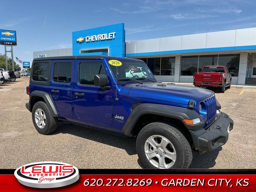 2020 Jeep Wrangler Unlimited for sale at Lewis Chevrolet of Garden City in Garden City, KS