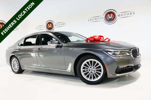 2016 BMW 7 Series for sale at Unlimited Motors in Fishers IN