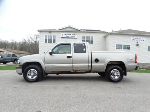 2002 Chevrolet Silverado 2500 for sale at SOUTHERN SELECT AUTO SALES in Medina OH