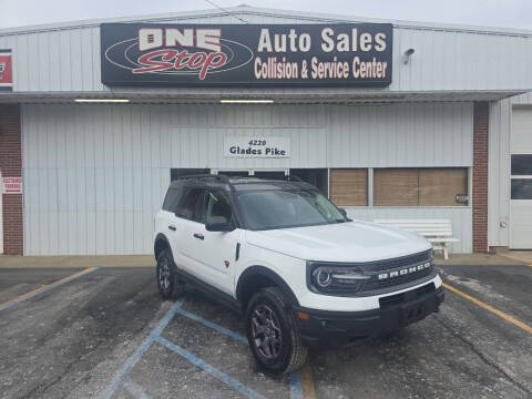 2022 Ford Bronco Sport for sale at One Stop Auto Sales, Collision & Service Center in Somerset PA