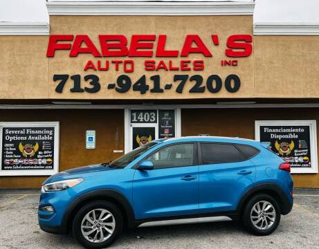 2018 Hyundai Tucson for sale at Fabela's Auto Sales Inc. in South Houston TX