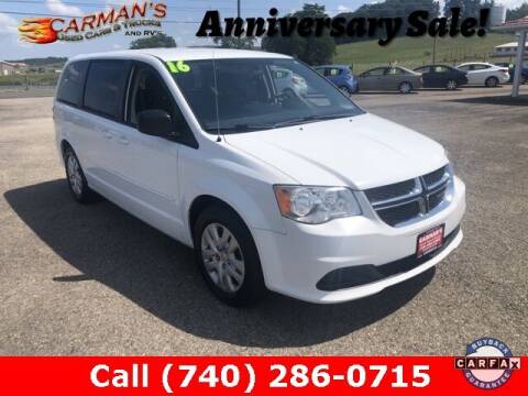 2016 Dodge Grand Caravan for sale at Carmans Used Cars & Trucks in Jackson OH