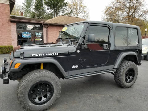 2005 Jeep Wrangler for sale at R C Motors in Lunenburg MA