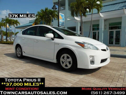 2010 Toyota Prius for sale at Town Cars Auto Sales in West Palm Beach FL