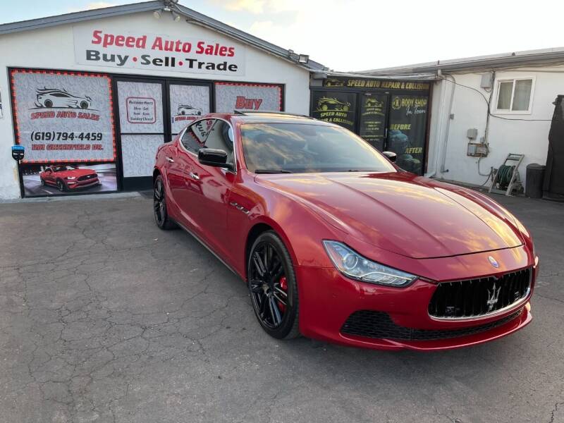 2015 Maserati Ghibli for sale at Speed Auto Sales in El Cajon CA