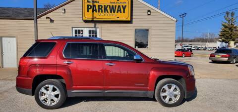2017 GMC Terrain for sale at Parkway Motors in Springfield IL