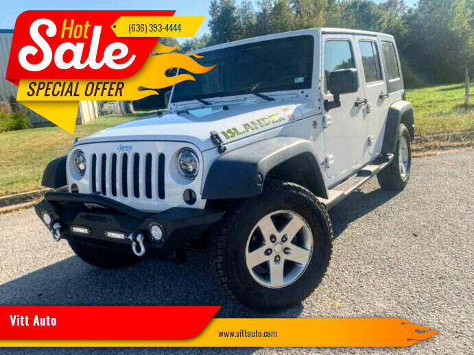 2010 Jeep Wrangler Unlimited for sale at Vitt Auto in Pacific MO