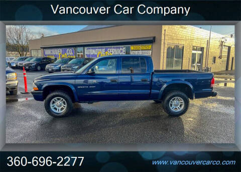 2002 Dodge Dakota for sale at Vancouver Car Co in Vancouver WA