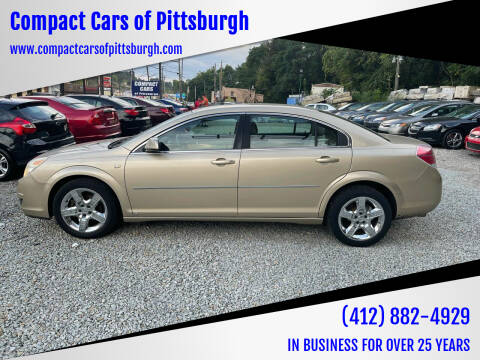 2008 Saturn Aura for sale at Compact Cars of Pittsburgh in Pittsburgh PA