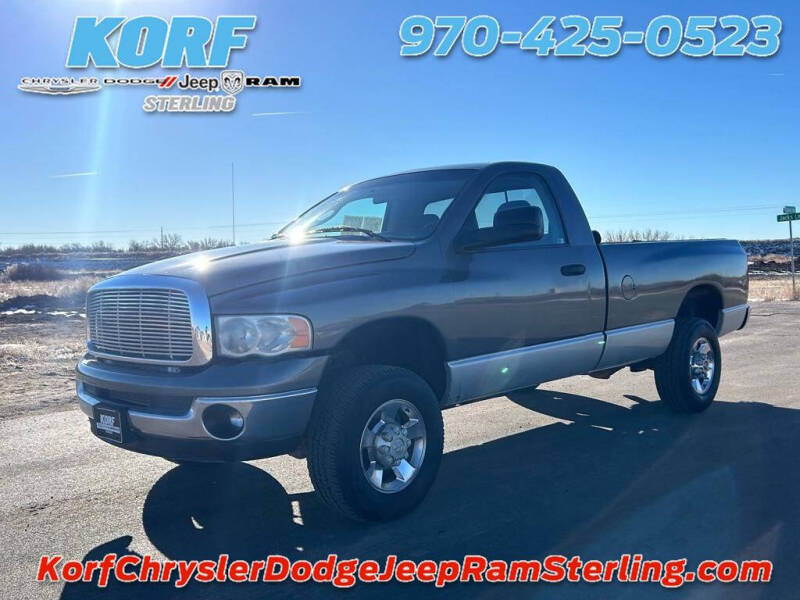 2005 Dodge Ram 2500 for sale at Tony Peckham @ Korf Motors in Sterling CO