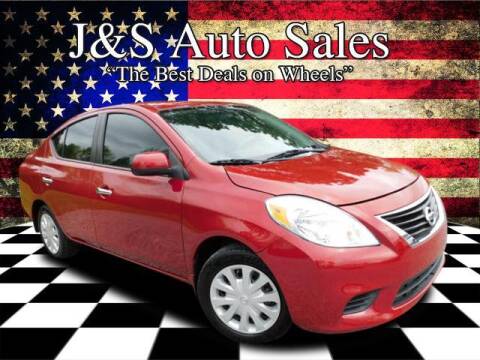 2013 Nissan Versa for sale at J & S Auto Sales in Clarksville TN