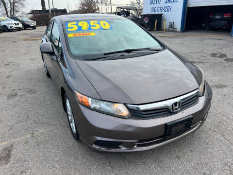 2012 Honda Civic for sale at JJ's Auto Sales in Independence MO