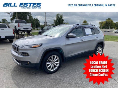 2016 Jeep Cherokee for sale at Bill Estes Chevrolet Buick GMC in Lebanon IN
