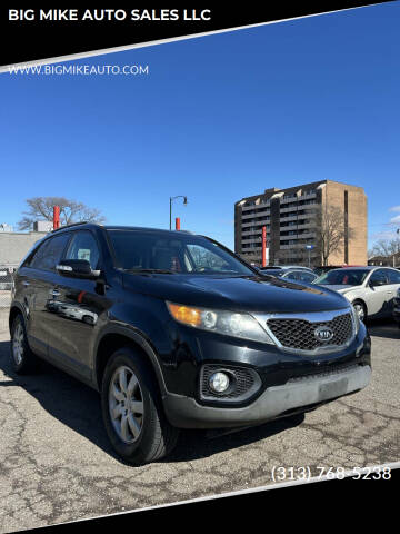 2012 Kia Sorento for sale at BIG MIKE AUTO SALES LLC in Lincoln Park MI