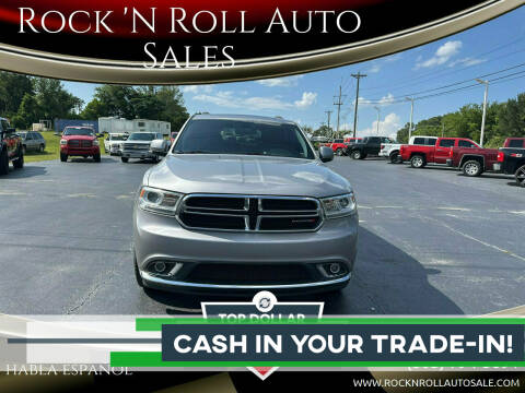 2015 Dodge Durango for sale at Rock 'N Roll Auto Sales in West Columbia SC